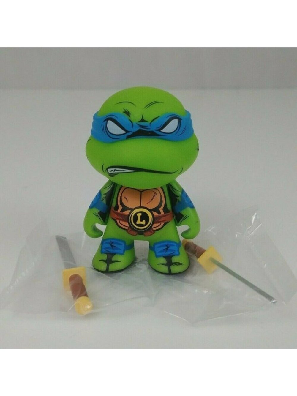 Kidrobot TMNT Series 2 Teenage Mutant Ninja Turtles Leonardo 3" Vinyl Fig